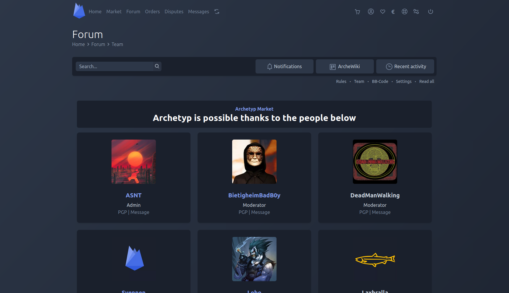 Archetyp Community
